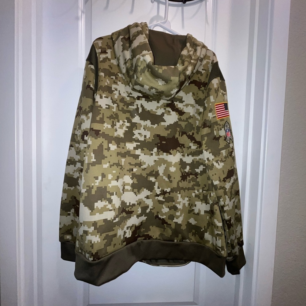 Nike New Orleans Saints Salute to Service STS Hoodie 2021 Men’s - Picture 3 of 4